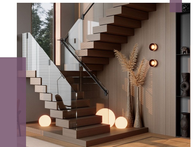 Изготовление и монтаж лестниц в Кургане от 87627 руб. | ПРОЛЁТ-Крг