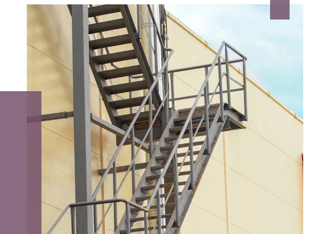 Пожарные лестницы в Кургане от 12371 руб. — монтаж и продажа | ПРОЛЁТ-Крг