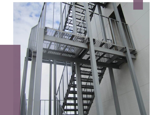 Монтаж пожарных лестниц в Кургане от 7835 руб.