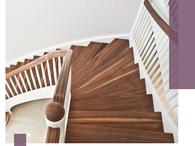 Деревянные лестницы под ключ в Кургане — изготовление и монтаж