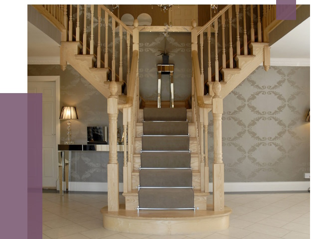 Монтаж деревянных лестниц в Кургане от 7680 руб. 