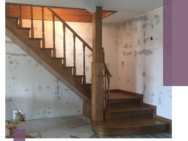 Ремонт деревянных лестниц в Кургане: быстро и качественно