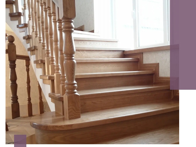 Реставрация деревянных лестниц в Кургане — качественно и быстро