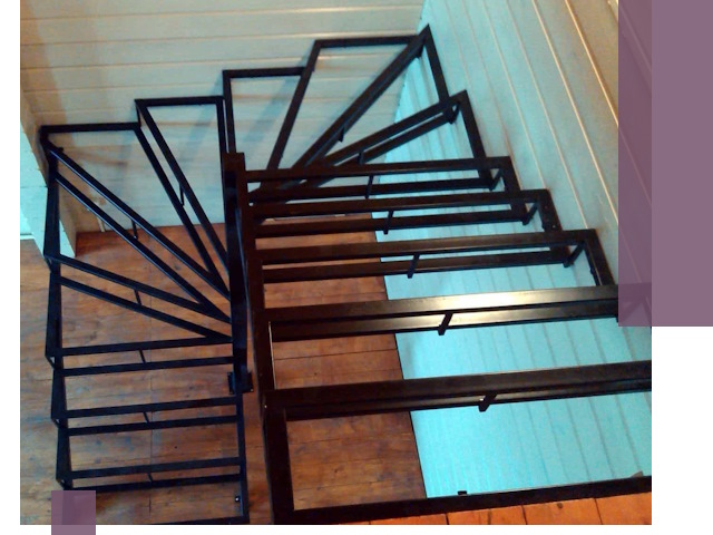 Изготовление металлических лестниц любой сложности в Кургане