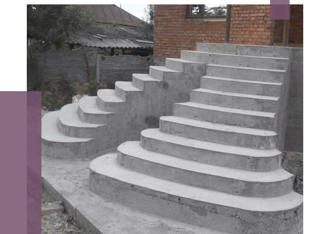 Монтаж бетонных лестниц в Кургане от 4330 руб. 