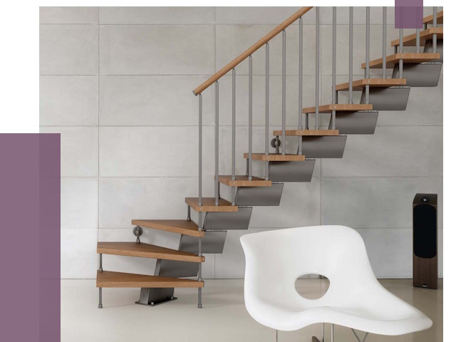 Монтаж модульных лестниц в Кургане от 6392 руб. 