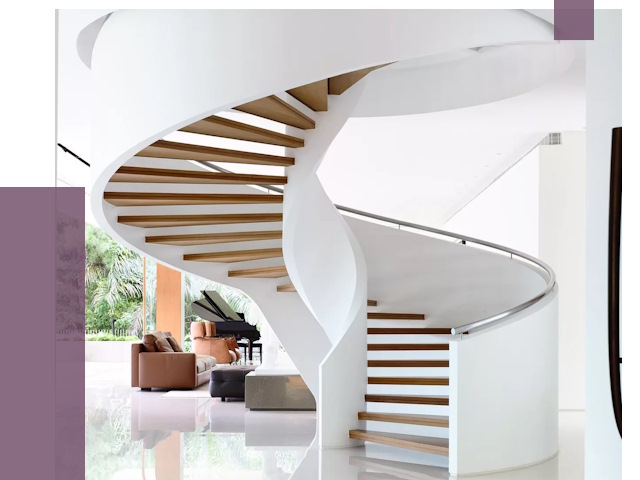 Винтовые лестницы в Кургане под ключ от 48968 руб. | ПРОЛЁТ-Крг