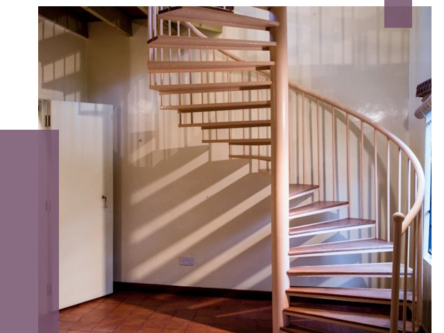 Изготовление винтовых лестниц на заказ в Кургане от 76802 руб. | ПРОЛЁТ-Крг