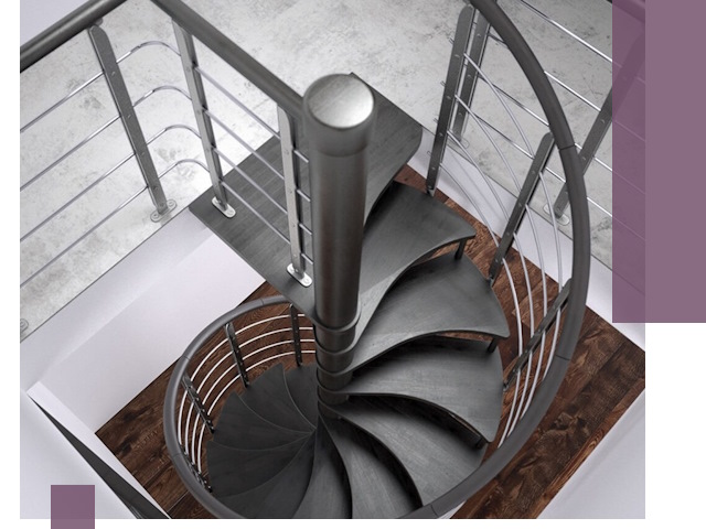 Демонтаж винтовых лестниц в Кургане — быстро и безопасно