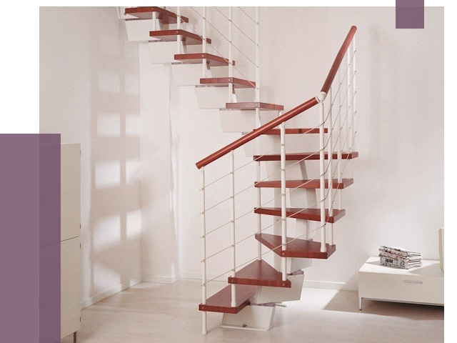 Изготовление лестниц на больцах в Кургане от 9794 руб. | ПРОЛЁТ-Крг