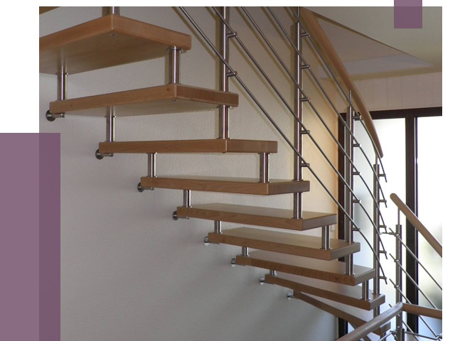 Демонтаж лестниц на больцах в Кургане от 8763 руб. надежно | ПРОЛЁТ-Крг