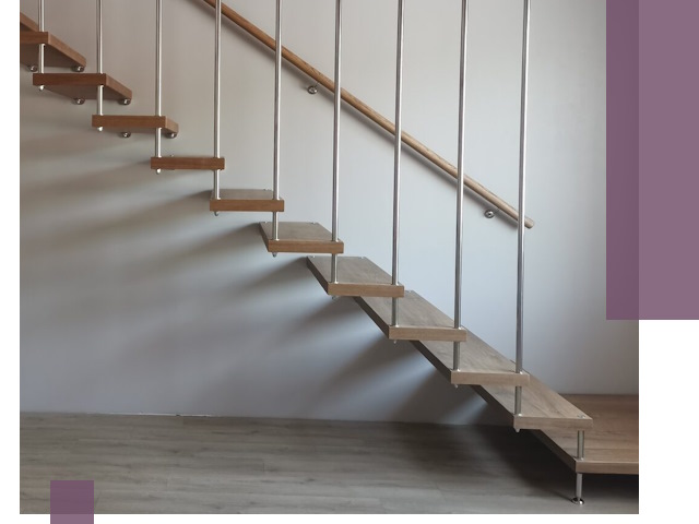 Демонтаж лестниц на больцах в Кургане быстро и аккуратно