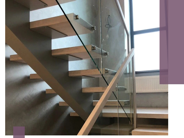 Изготовление лестниц на монокосоуре в Кургане с монтажом и гарантией