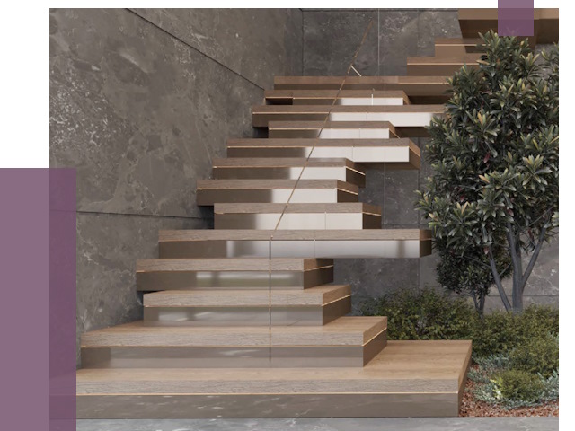 Современные лестницы в Кургане от 13917 руб. | ПРОЛЁТ-Крг