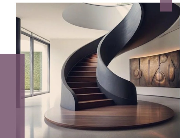 Элитные лестницы под заказ в Кургане от 190717 руб. — ПРОЛЁТ-Крг