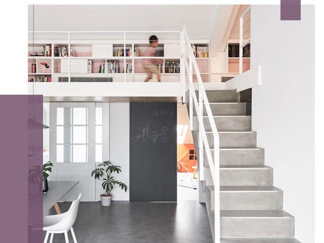 Лестницы для двухуровневой квартиры в Кургане от 177830 руб. | ПРОЛЁТ-Крг