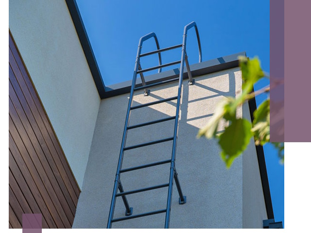 Лестницы на крышу в Кургане — изготовление, монтаж, демонтаж