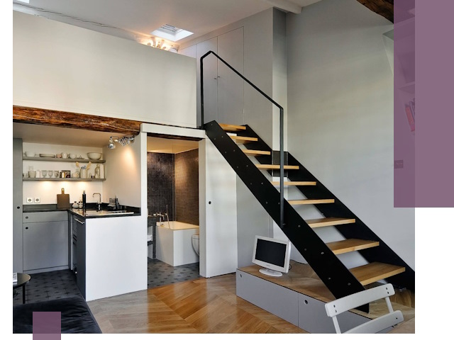 Лестницы на антресоль под ключ в Кургане — изготовление и монтаж