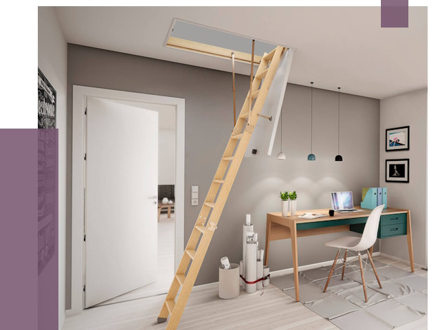 Чердачные лестницы в Кургане — от 14690 руб. | ПРОЛЁТ-Крг