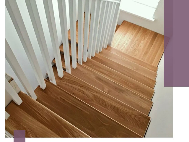 Лестницы из бука в Кургане: изготовление, монтаж и демонтаж