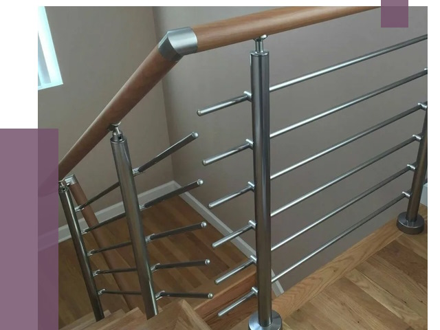 Изготовление перил в Кургане от 4639 руб. — перила на заказ | ПРОЛЁТ-Крг