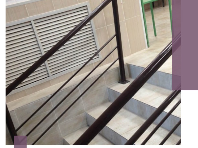 Изготовление перил из металла под ключ в Кургане