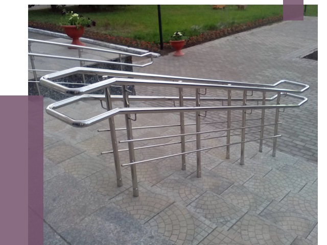 Перила для инвалидов в Кургане от 7649 руб. под ключ | ПРОЛЁТ-Крг