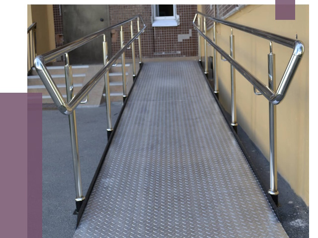 Пандусы в Кургане от 12371 руб. — установка для инвалидов | ПРОЛЁТ-Крг