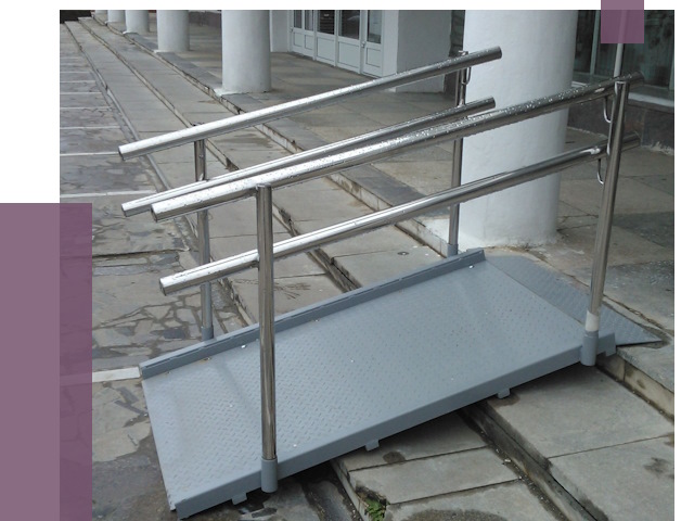 Изготовление пандусов для инвалидов в Кургане