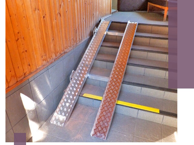 Складные пандусы под заказ и монтаж в Кургане