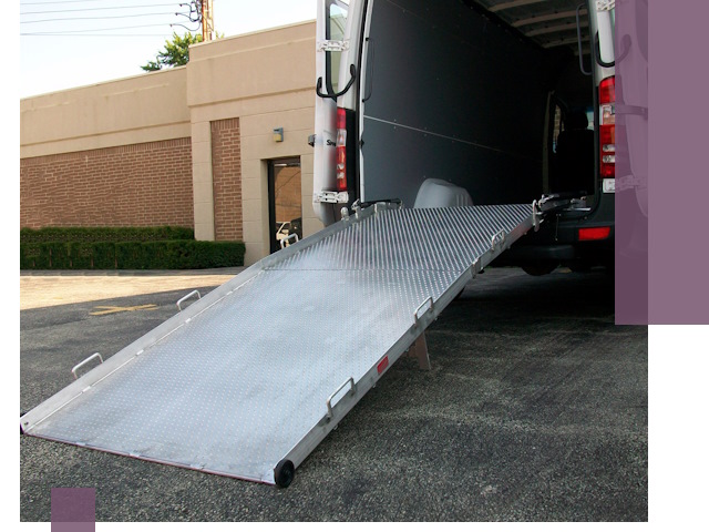 Мобильные пандусы в Кургане — производство, монтаж и аренда