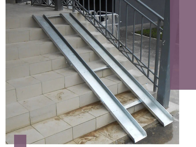 Пандусы для детских колясок в Кургане: изготовление и монтаж