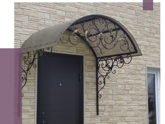 Ремонт козырьков в Кургане от 7474 руб.  | ПРОЛЁТ-Крг