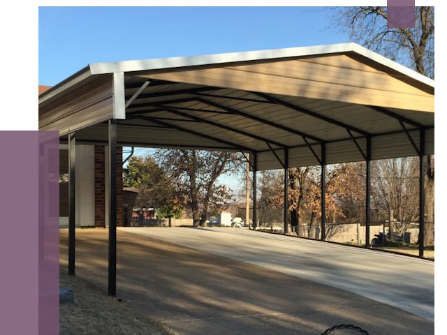 Двускатные навесы в Кургане от 8093 руб. | ПРОЛЁТ-Крг