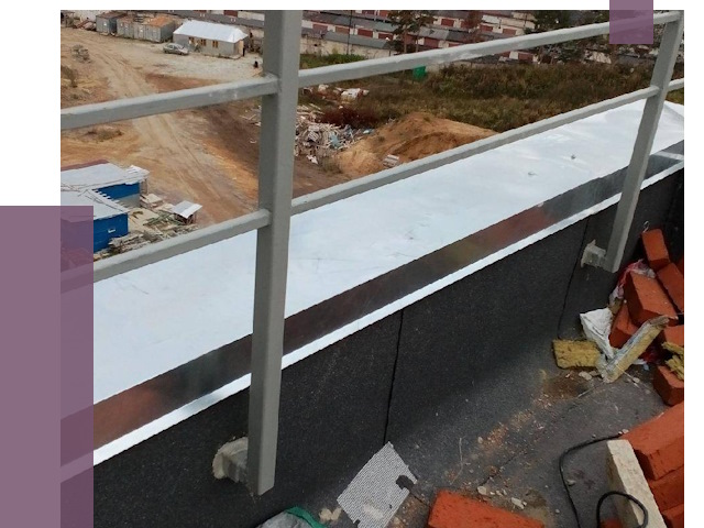 Монтаж парапетов в Кургане от 4330 руб.  | ПРОЛЁТ-Крг