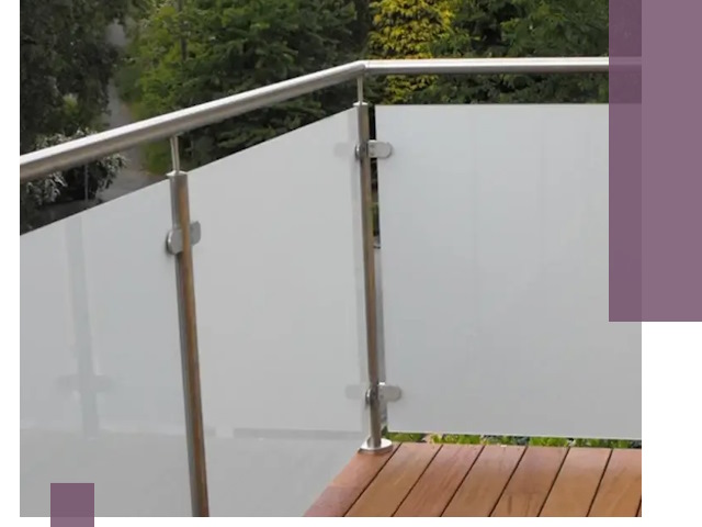 Алюминиевые парапеты для балконов и террас в Кургане