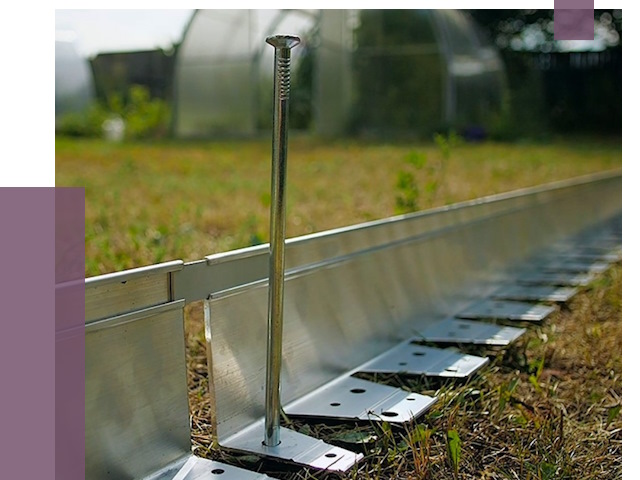 Металлические бордюры для газона в Кургане от 4330 руб. | ПРОЛЁТ-Крг