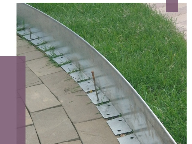 Металлические бордюры для тротуаров в Кургане от 8763 руб.