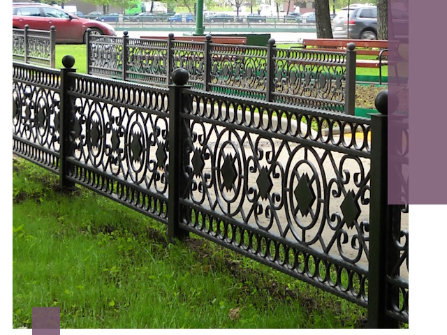 Секционные газонные ограждения под ключ в Кургане