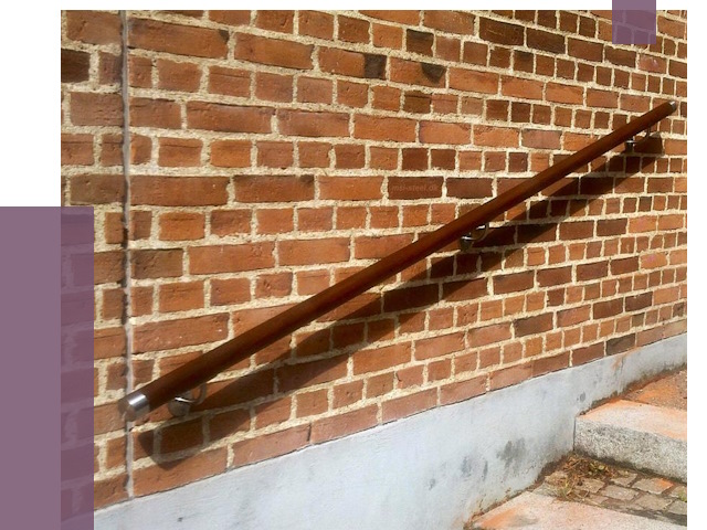 Изготовление пристенных поручней в Кургане от 4484 руб. — ПРОЛЁТ-Крг