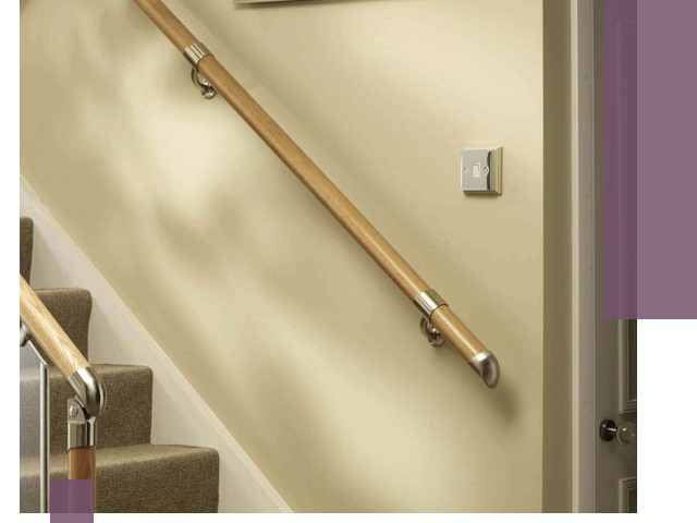 Монтаж пристенных поручней профессионально в Кургане